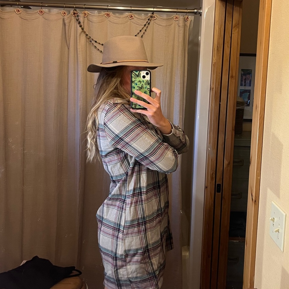 Patagonia Organic Cotton Flannel Dress